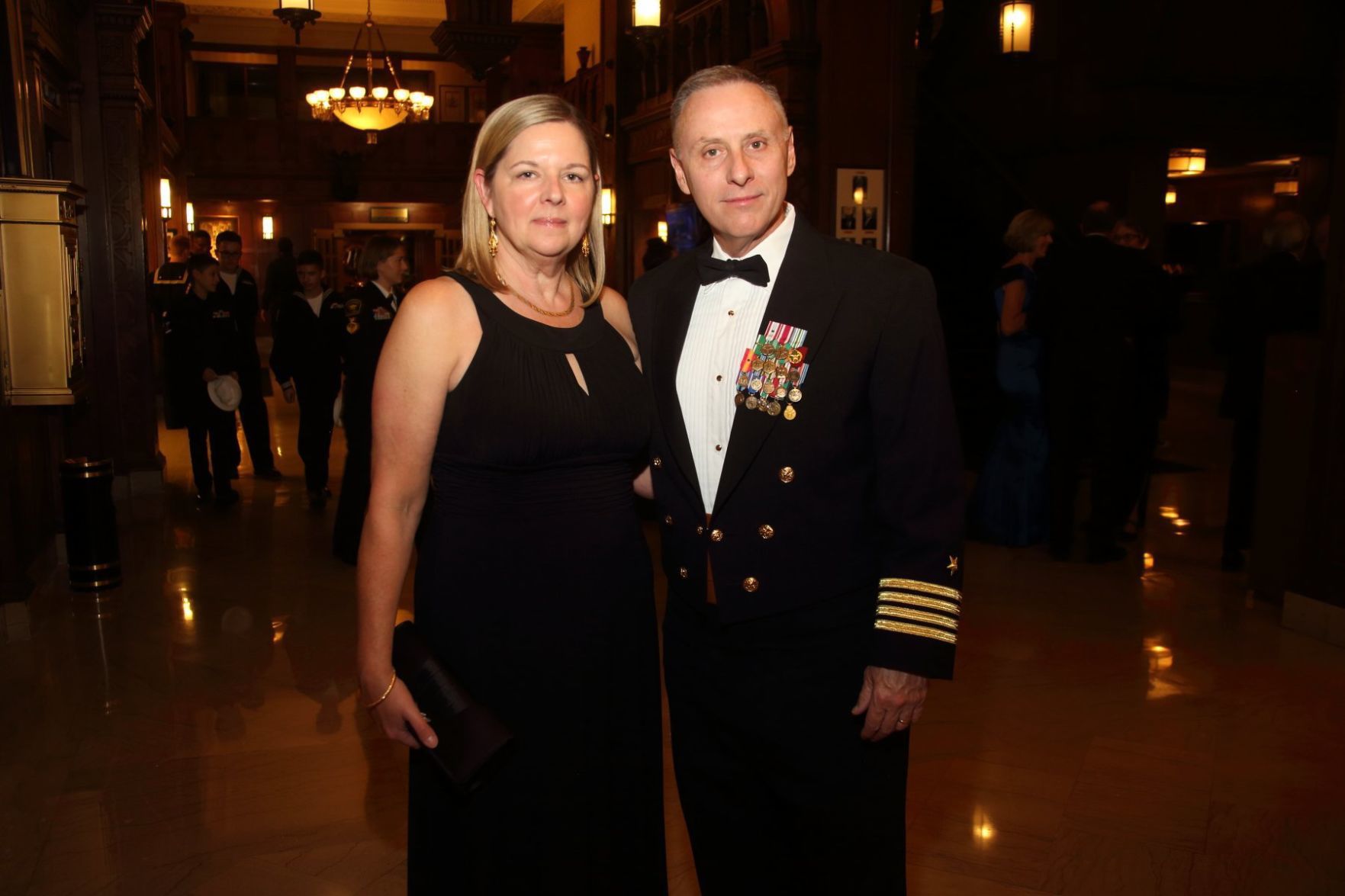 Anne Stephens, CAPT Kevin Stephens
